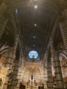Beautiful cathedral in Siena Royalty Free Stock Photo