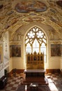 Beautiful catholic church interior Royalty Free Stock Photo