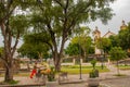 Beautiful Catholic Church. Matriz Church in Portuguese Igreja Matriz, Manaus Amazonas, Brazil