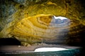 Beautiful cave in the Algarve, Portugal