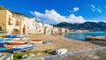 Beautiful Cefalu in Sicily, Italy Royalty Free Stock Photo