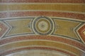 Igreja Santo Antonio Church interior ceiling from Alfama district in Lisbon Royalty Free Stock Photo