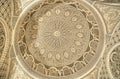 Beautiful ceiling of the Mosque in Kairouan Royalty Free Stock Photo