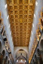 Beautiful ceiling of the Pisa Cathedral (Duomo di Pisa)
