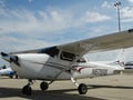 Beautiful Cessna 172S G1000 Skyhawk. Royalty Free Stock Photo