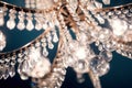 Beautiful chandelier glitters