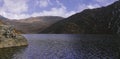 beautiful changu lake or tsongmo lake a popular tourist destination of sikkim Royalty Free Stock Photo