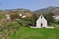 Beautiful chapel in the field Royalty Free Stock Photo