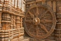 Beautiful chariot Wheel, Konark Sun Temple, Orissa