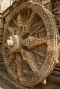 Beautiful chariot Wheel, Konark Sun Temple, Orissa