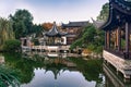 Beautiful Chinese Garden Lan Su Royalty Free Stock Photo