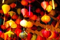 Beautiful Chinese fancy lamps colors