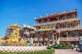 The beautiful chinese shrine temple Royalty Free Stock Photo