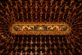 Beautiful Chinese temple ceiling in Taiwan. building  Asia, design architecture, Dragon Royalty Free Stock Photo