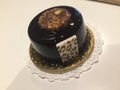 Beautiful chocolate small cake