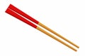Beautiful chopstick, object. image of chopstick on white vector illustration Royalty Free Stock Photo