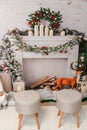 Beautiful Christmas decorations for Photoshoot