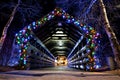 Beautiful Christmas lights of Vail, Colorado