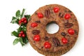 Beautiful Christmas Fruitcake