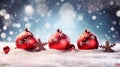 Beautiful_Christmas_panoramic_background_with_snowflakes_and_christmas_1690450182746_3 Royalty Free Stock Photo