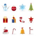 Beautiful Christmas And Winter Icons