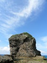 Beautiful Chuanfan Rock of Kenting National Park Royalty Free Stock Photo