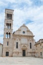 Beautiful church in Hvar town, Croatia Royalty Free Stock Photo