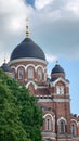 Beautiful church on the Borodino field.