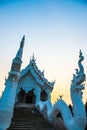 Beautiful church at Huay Pla Kang temple