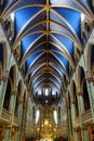 Beautiful Church Interior Ceiling Details Royalty Free Stock Photo