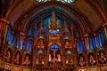 Beautiful Church in Montreal Royalty Free Stock Photo
