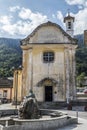 Beautiful church in VIgezzo Valley