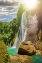 Beautiful Cikaso waterfall view