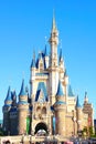 Beautiful Cinderella Castle in Tokyo Disneyland, Tokyo, Japan Royalty Free Stock Photo