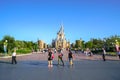 Beautiful Cinderella Castle in Tokyo Disneyland, Tokyo, Japan Royalty Free Stock Photo