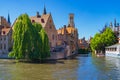 Brugge city in Belgium, Europe Royalty Free Stock Photo