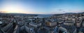 Beautiful city center of Geneva with Lake Leman Royalty Free Stock Photo