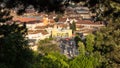 Cluj Napoca city as seen from Cetatuia Hill near by Royalty Free Stock Photo