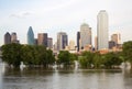 Beautiful city Dallas skyline