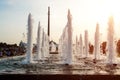 Beautiful city fountains launched in the summer