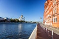 Beautiful city landscape, the capital of Russia, Moscow. View of Royalty Free Stock Photo