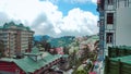 Beautiful city scape of Hills Queen Shimla, Himachal Pradesh, India Royalty Free Stock Photo