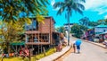 A beautiful city up into A Mountain in Khagrachhari Bangladesh