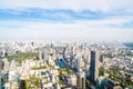 Beautiful cityscape with architecture and building in Bangkok Thailand Royalty Free Stock Photo