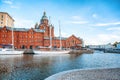 Beautiful cityscape, Helsinki, the capital of Finland, view of t