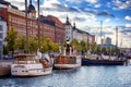 Beautiful cityscape, Helsinki, the capital of Finland, view of t