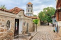 Old town Plovdiv street view