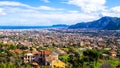 Beautiful cityscape of Palermo, In Italy Royalty Free Stock Photo