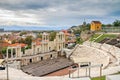 Plovdiv Roman theatre Royalty Free Stock Photo