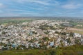 Beautiful cityscape from the top of Raisen Fort, Raisen, Madhya Pradesh